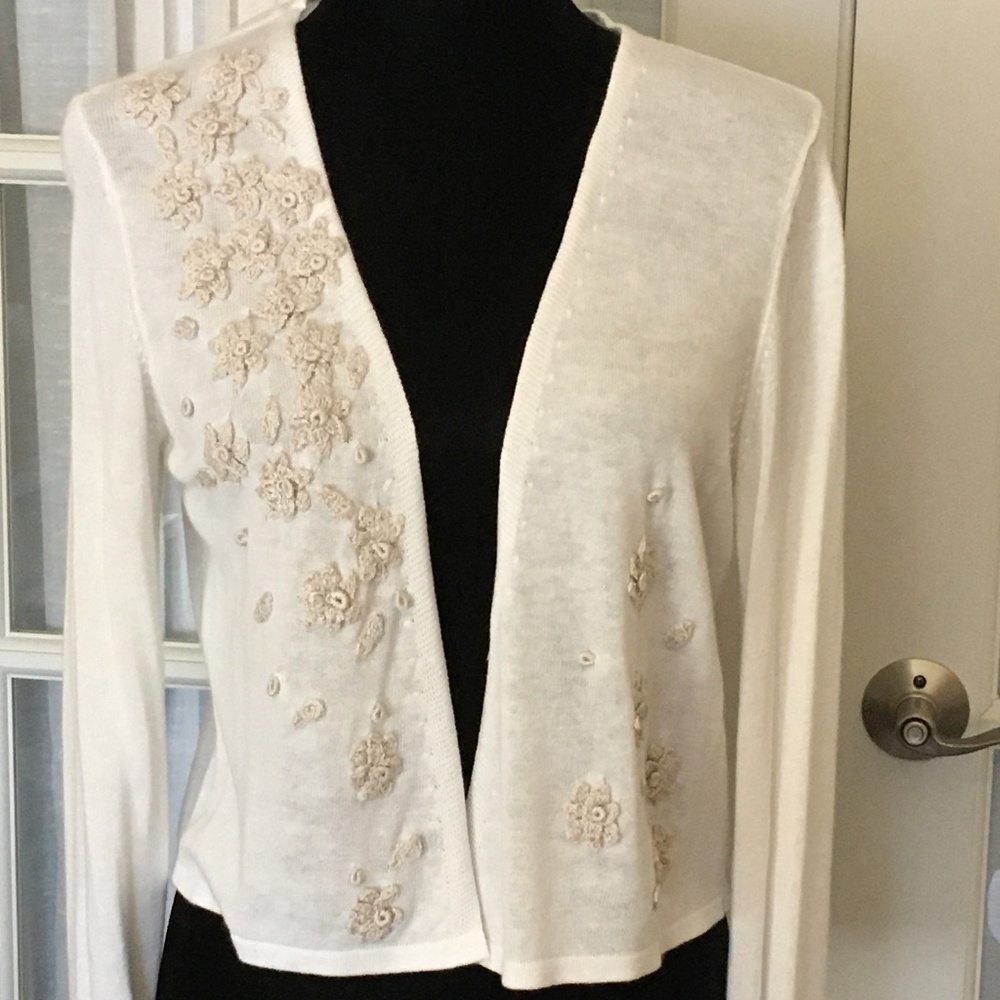 J.Jill Open Short Cardigan SP